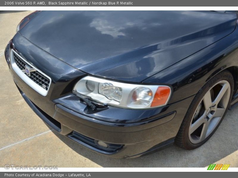 Black Sapphire Metallic / Nordkap Blue R Metallic 2006 Volvo S60 R AWD