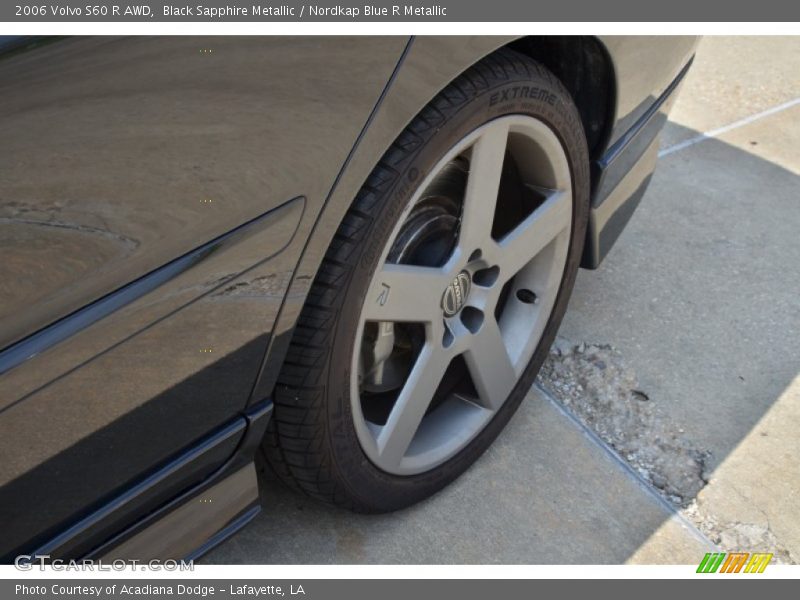 Black Sapphire Metallic / Nordkap Blue R Metallic 2006 Volvo S60 R AWD