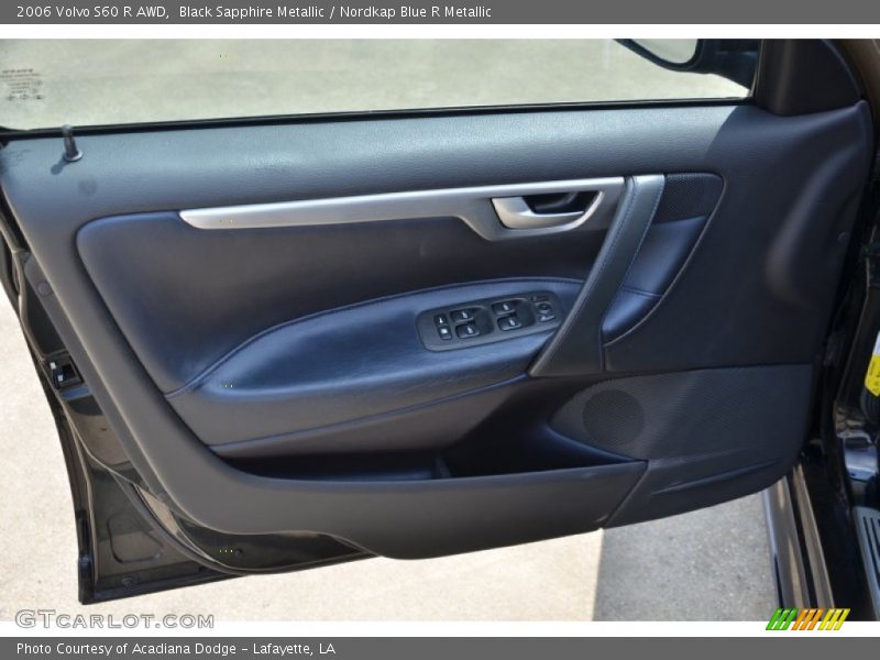 Black Sapphire Metallic / Nordkap Blue R Metallic 2006 Volvo S60 R AWD