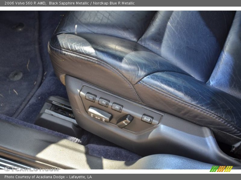 Black Sapphire Metallic / Nordkap Blue R Metallic 2006 Volvo S60 R AWD