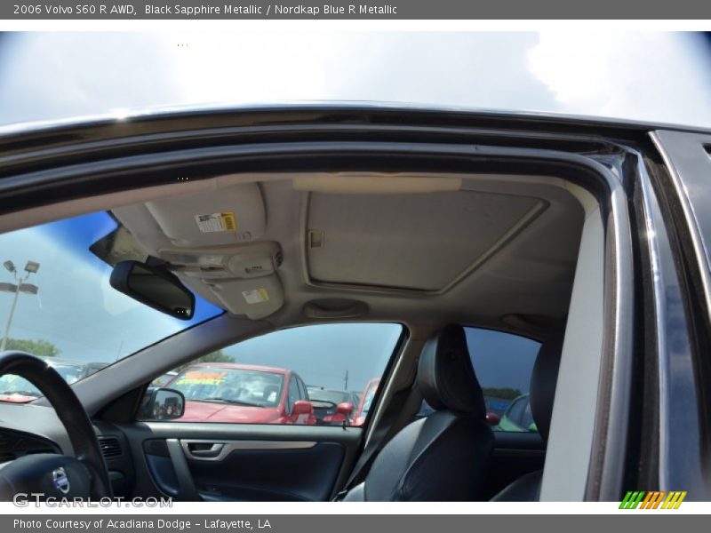 Black Sapphire Metallic / Nordkap Blue R Metallic 2006 Volvo S60 R AWD
