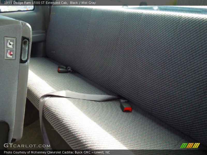 Black / Mist Gray 1999 Dodge Ram 1500 ST Extended Cab