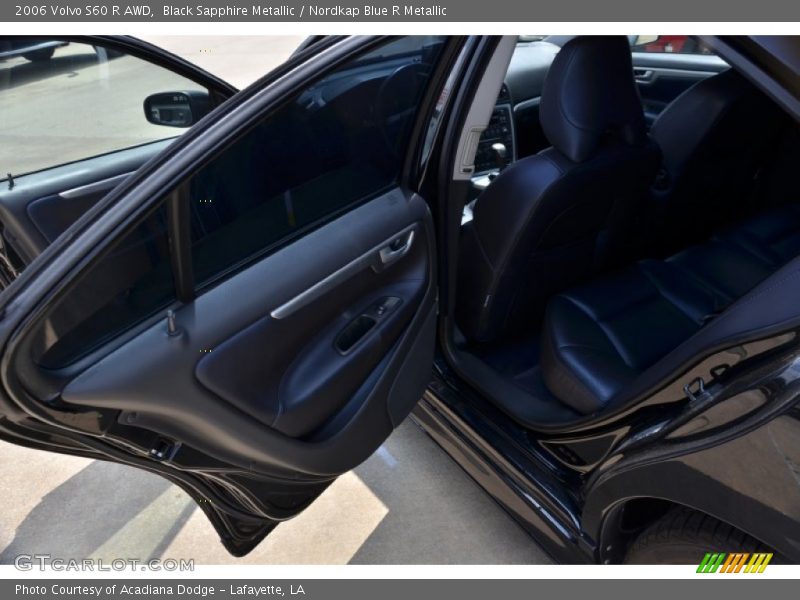 Black Sapphire Metallic / Nordkap Blue R Metallic 2006 Volvo S60 R AWD