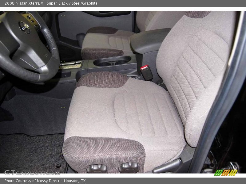 Super Black / Steel/Graphite 2008 Nissan Xterra X