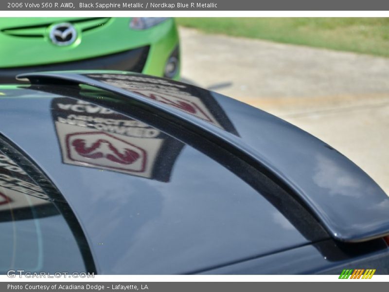 Black Sapphire Metallic / Nordkap Blue R Metallic 2006 Volvo S60 R AWD