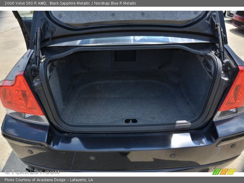  2006 S60 R AWD Trunk