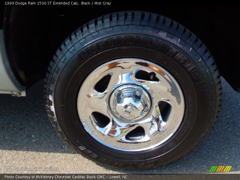 Black / Mist Gray 1999 Dodge Ram 1500 ST Extended Cab