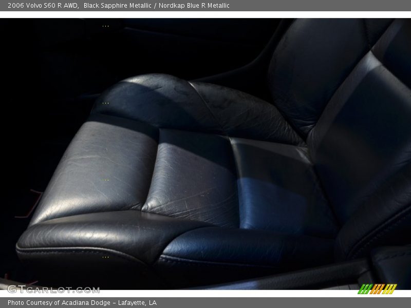 Black Sapphire Metallic / Nordkap Blue R Metallic 2006 Volvo S60 R AWD