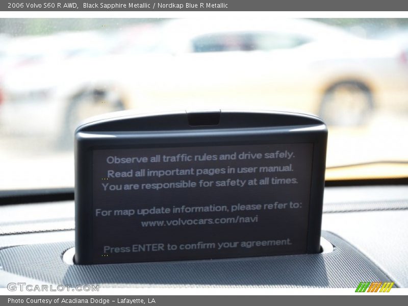Navigation of 2006 S60 R AWD