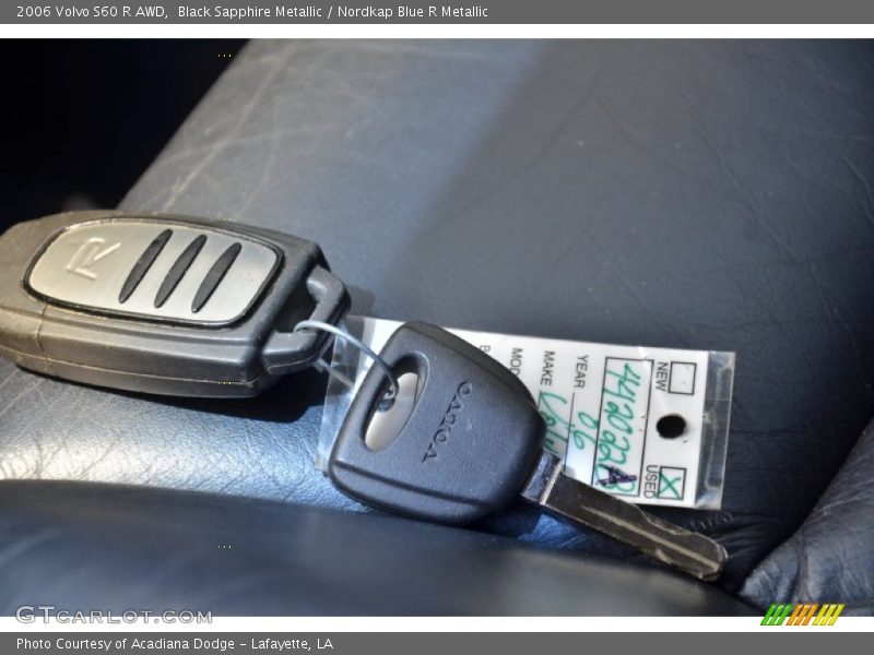 Keys of 2006 S60 R AWD