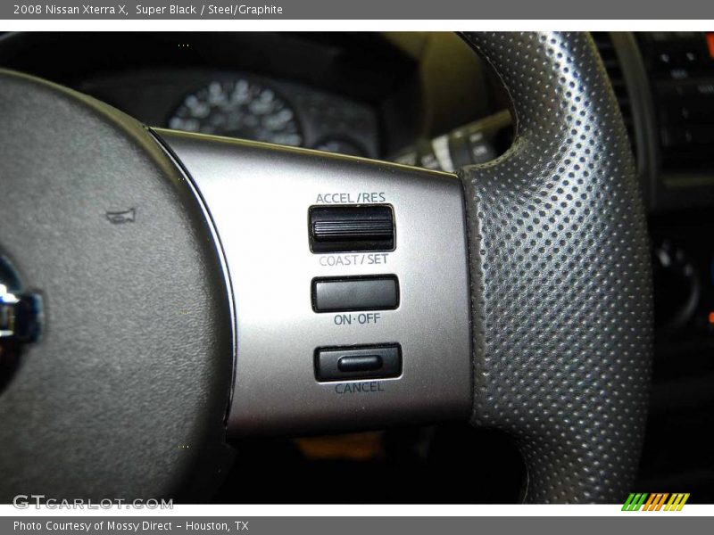 Super Black / Steel/Graphite 2008 Nissan Xterra X