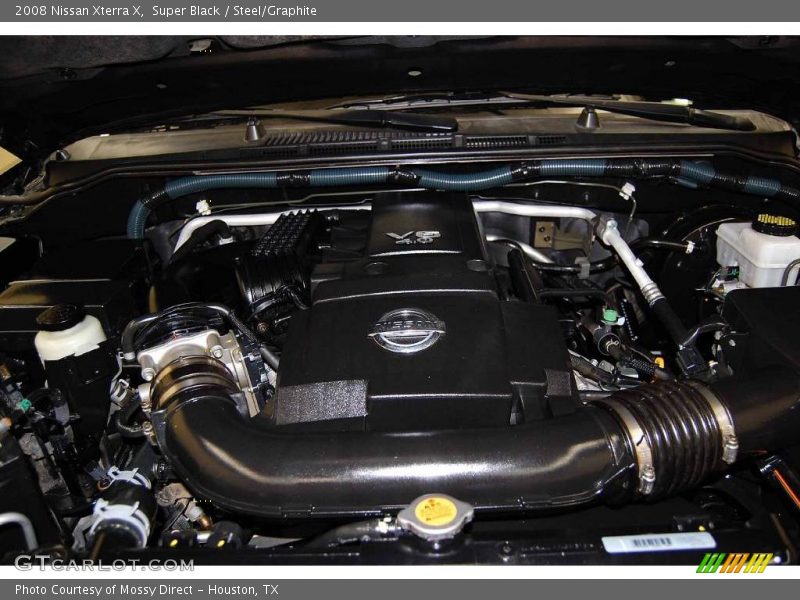 Super Black / Steel/Graphite 2008 Nissan Xterra X