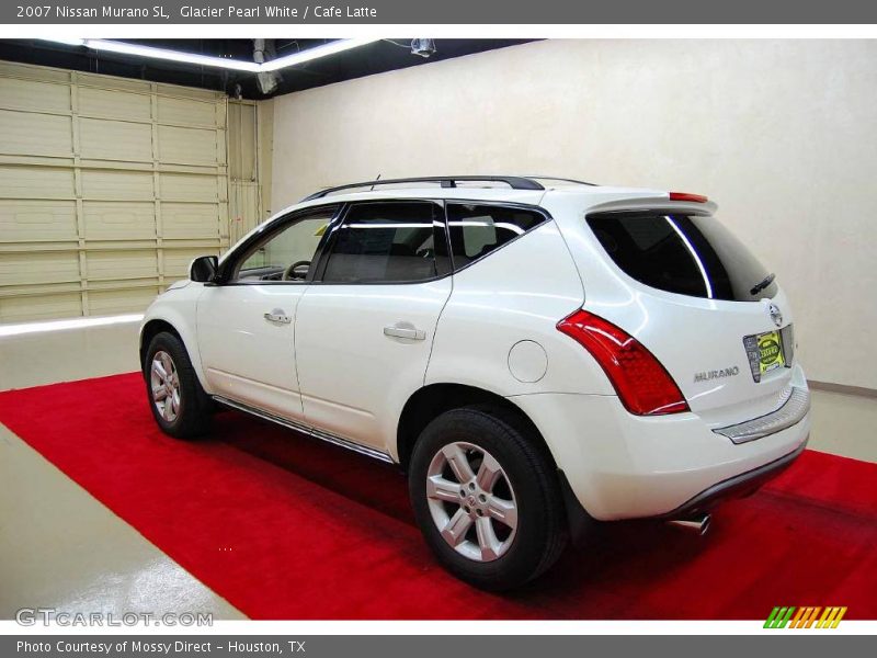 Glacier Pearl White / Cafe Latte 2007 Nissan Murano SL