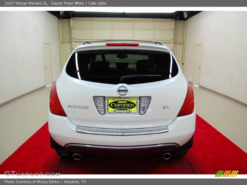 Glacier Pearl White / Cafe Latte 2007 Nissan Murano SL