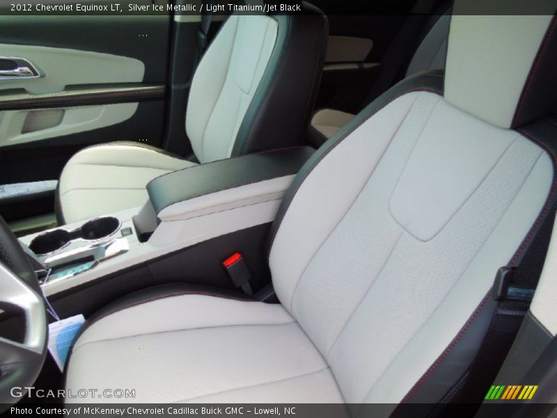 Silver Ice Metallic / Light Titanium/Jet Black 2012 Chevrolet Equinox LT