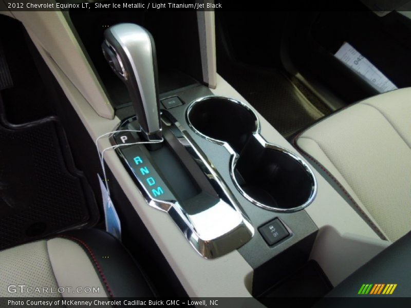 Silver Ice Metallic / Light Titanium/Jet Black 2012 Chevrolet Equinox LT