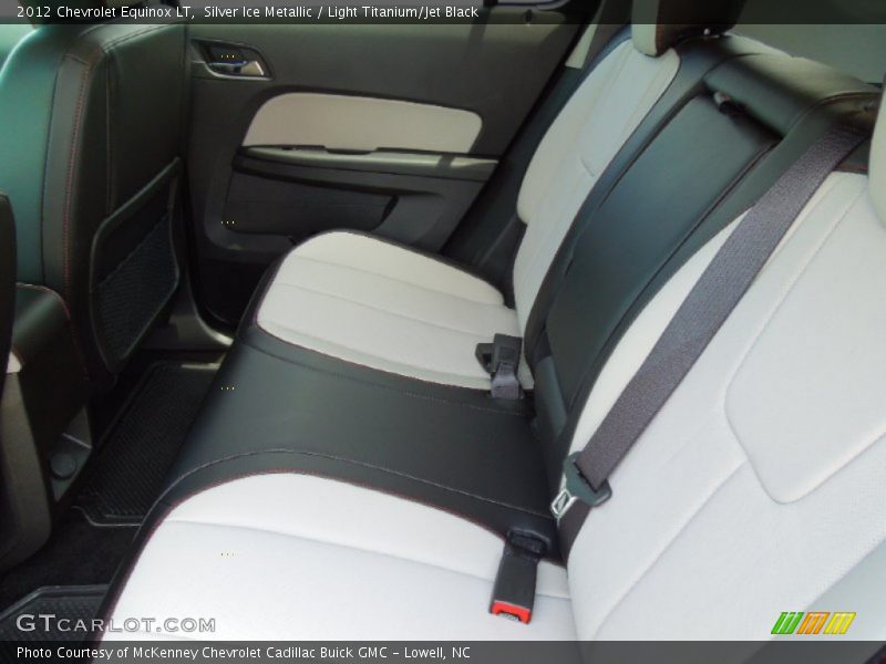 Silver Ice Metallic / Light Titanium/Jet Black 2012 Chevrolet Equinox LT