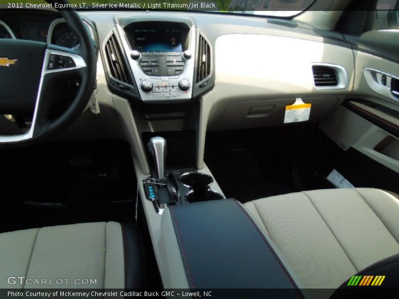 Silver Ice Metallic / Light Titanium/Jet Black 2012 Chevrolet Equinox LT