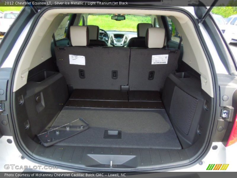 Silver Ice Metallic / Light Titanium/Jet Black 2012 Chevrolet Equinox LT