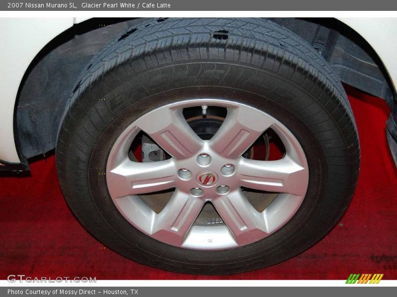 Glacier Pearl White / Cafe Latte 2007 Nissan Murano SL
