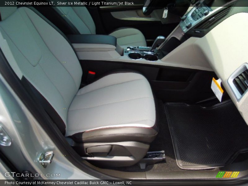 Silver Ice Metallic / Light Titanium/Jet Black 2012 Chevrolet Equinox LT