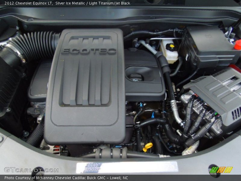 Silver Ice Metallic / Light Titanium/Jet Black 2012 Chevrolet Equinox LT