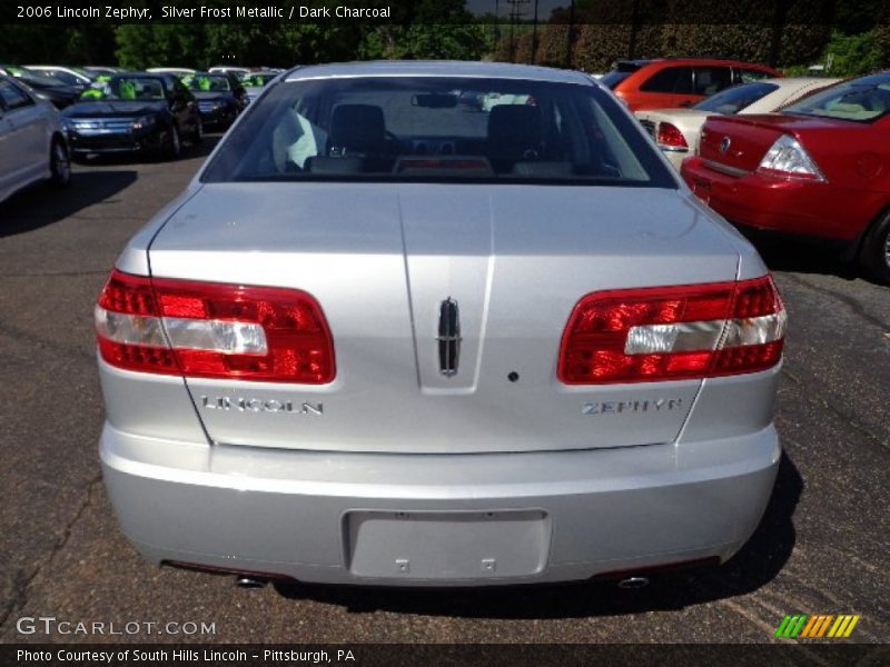 Silver Frost Metallic / Dark Charcoal 2006 Lincoln Zephyr