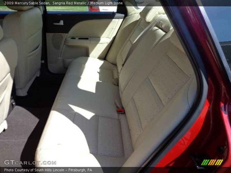 Sangria Red Metallic / Medium Light Stone 2009 Mercury Sable Sedan