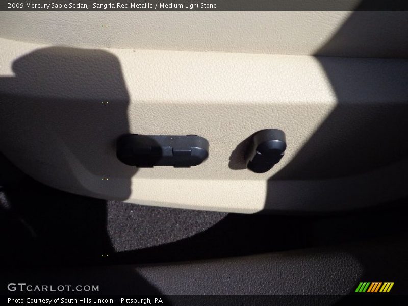 Sangria Red Metallic / Medium Light Stone 2009 Mercury Sable Sedan