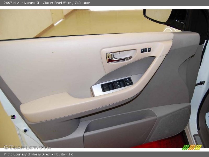 Glacier Pearl White / Cafe Latte 2007 Nissan Murano SL