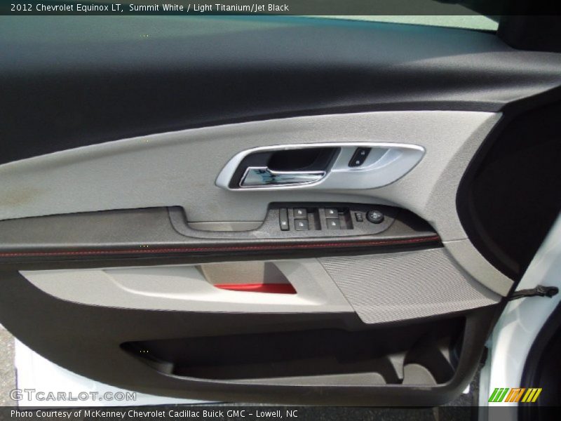 Summit White / Light Titanium/Jet Black 2012 Chevrolet Equinox LT
