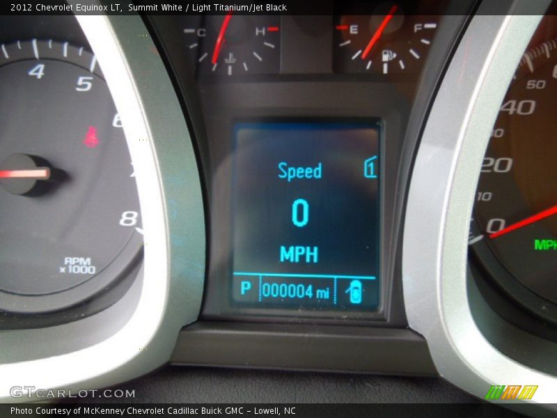 Summit White / Light Titanium/Jet Black 2012 Chevrolet Equinox LT
