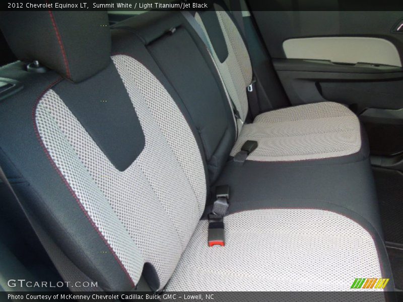 Summit White / Light Titanium/Jet Black 2012 Chevrolet Equinox LT