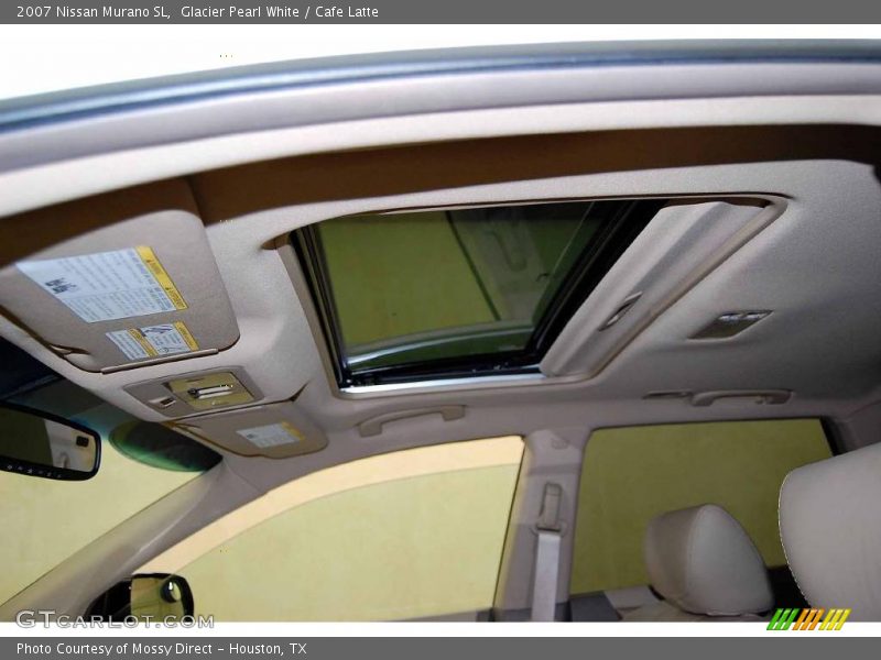 Glacier Pearl White / Cafe Latte 2007 Nissan Murano SL