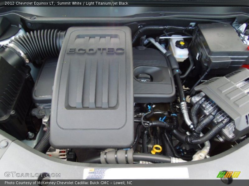 Summit White / Light Titanium/Jet Black 2012 Chevrolet Equinox LT
