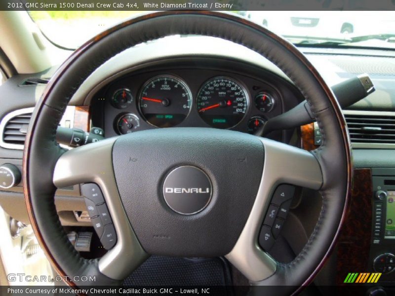  2012 Sierra 1500 Denali Crew Cab 4x4 Steering Wheel