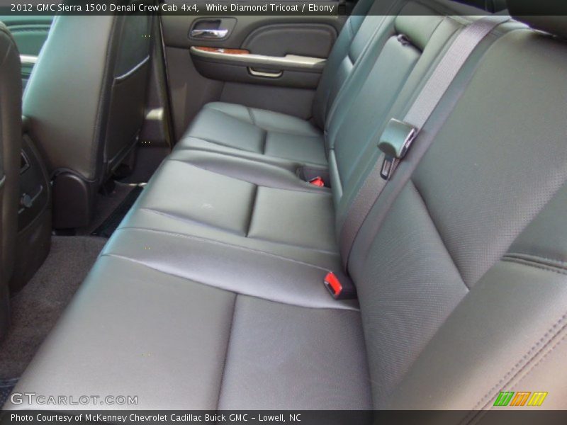 White Diamond Tricoat / Ebony 2012 GMC Sierra 1500 Denali Crew Cab 4x4