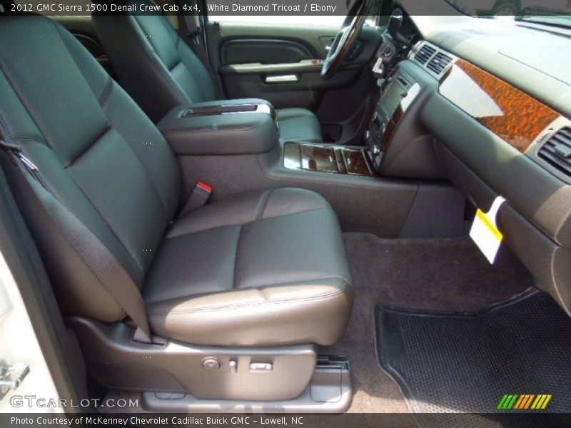  2012 Sierra 1500 Denali Crew Cab 4x4 Ebony Interior