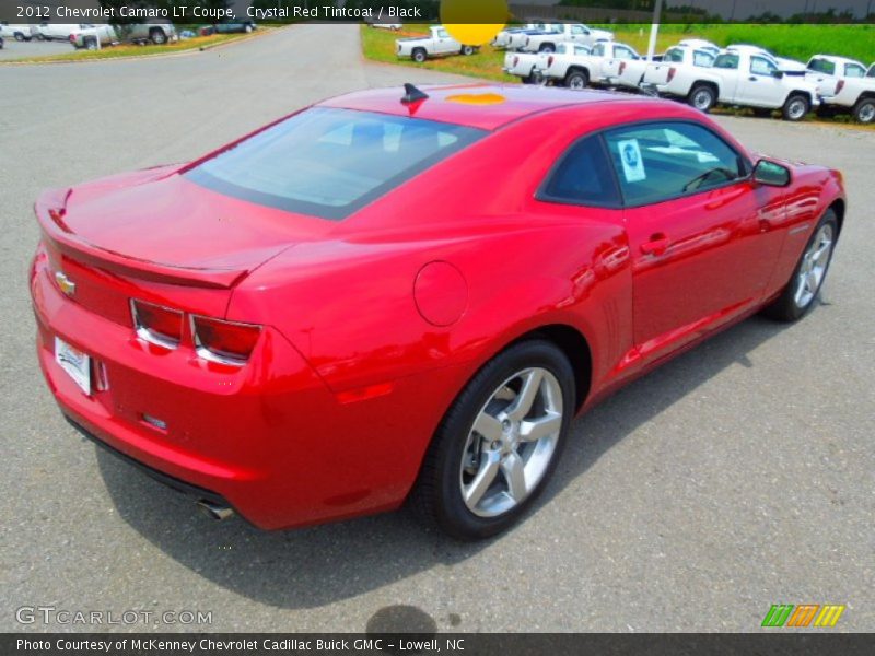 Crystal Red Tintcoat / Black 2012 Chevrolet Camaro LT Coupe