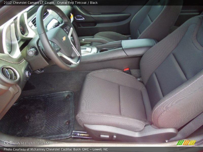 Crystal Red Tintcoat / Black 2012 Chevrolet Camaro LT Coupe