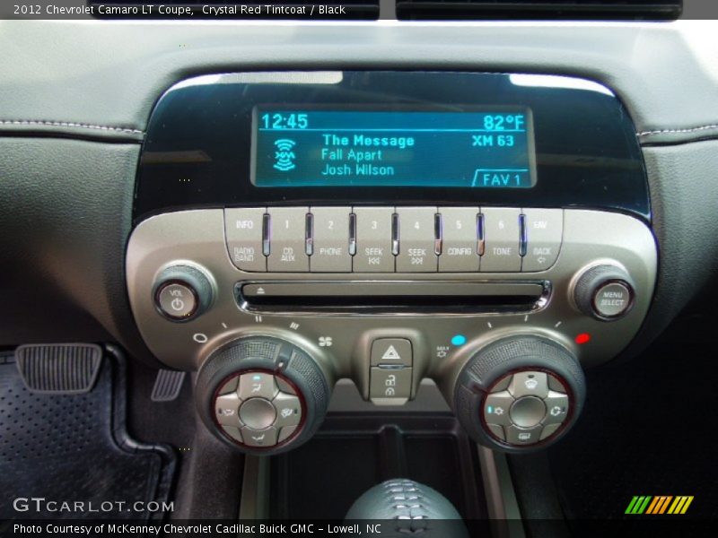 Crystal Red Tintcoat / Black 2012 Chevrolet Camaro LT Coupe