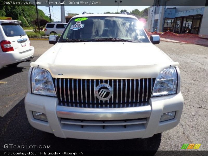 Oxford White / Camel 2007 Mercury Mountaineer Premier AWD