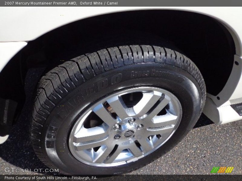 Oxford White / Camel 2007 Mercury Mountaineer Premier AWD