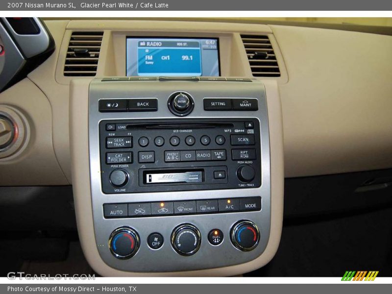 Glacier Pearl White / Cafe Latte 2007 Nissan Murano SL