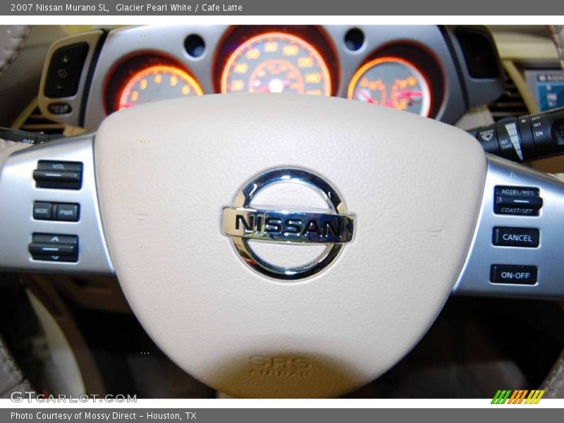 Glacier Pearl White / Cafe Latte 2007 Nissan Murano SL