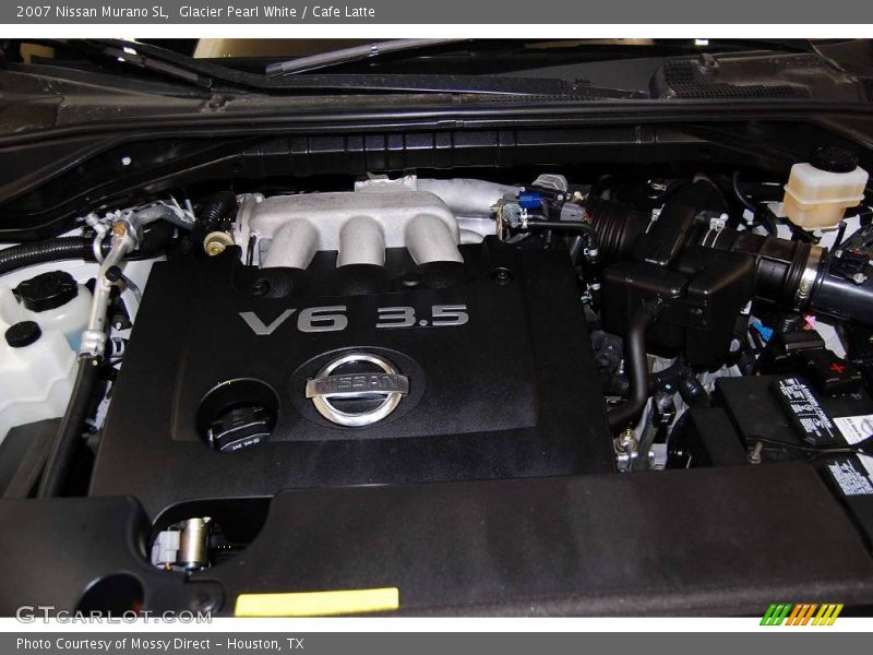 Glacier Pearl White / Cafe Latte 2007 Nissan Murano SL