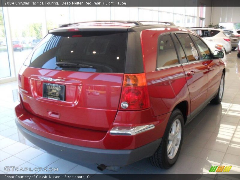 Deep Molten Red Pearl / Light Taupe 2004 Chrysler Pacifica Touring