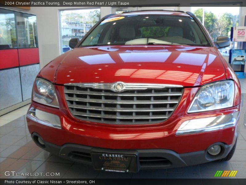 Deep Molten Red Pearl / Light Taupe 2004 Chrysler Pacifica Touring