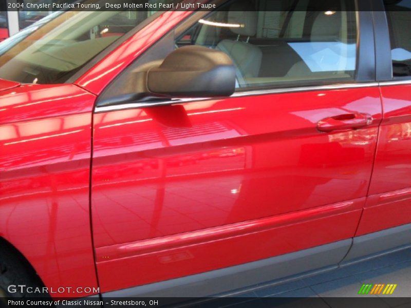 Deep Molten Red Pearl / Light Taupe 2004 Chrysler Pacifica Touring