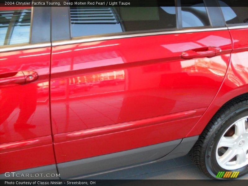 Deep Molten Red Pearl / Light Taupe 2004 Chrysler Pacifica Touring